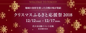 渋谷代々木公園/クリスマスふるさと応援祭2018