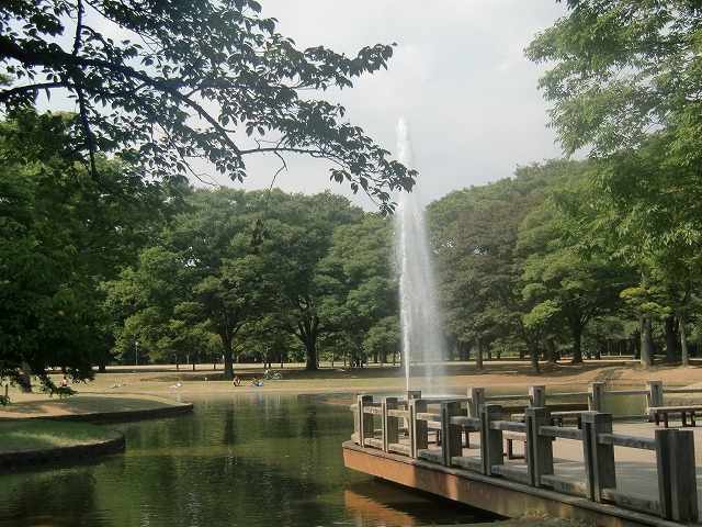 代々木公園の噴水