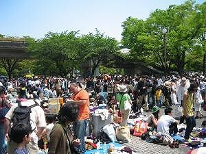 渋谷／代々木公園フリーマーケット2020年2月