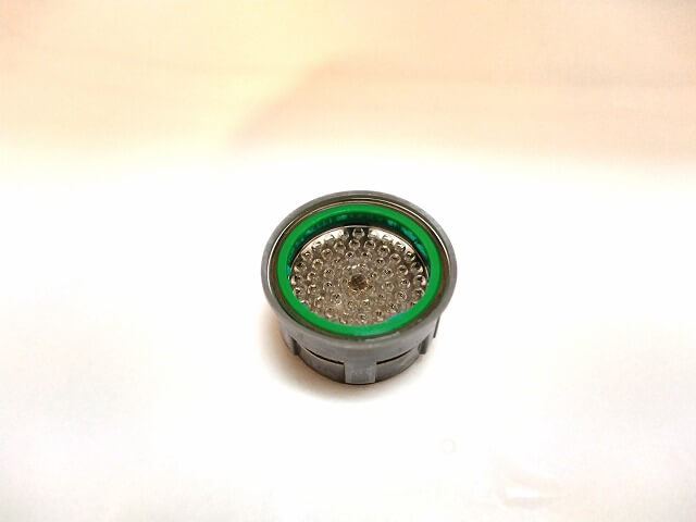 蛇口先端の泡沫キャップが取れた!